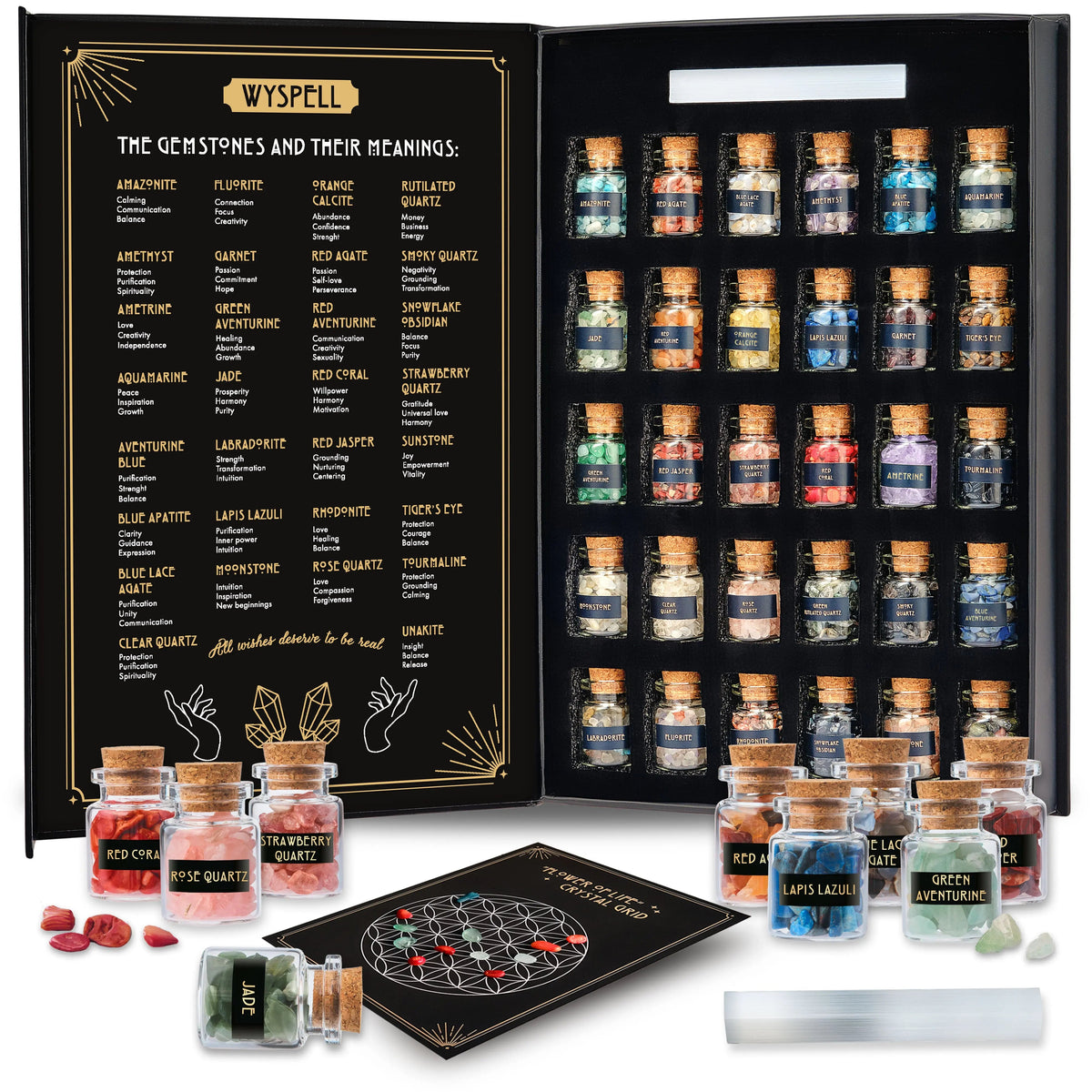 30 PCS Gemstone Kit